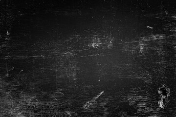 Blank wide screen Real chalkboard background texture in college concept for back to school...