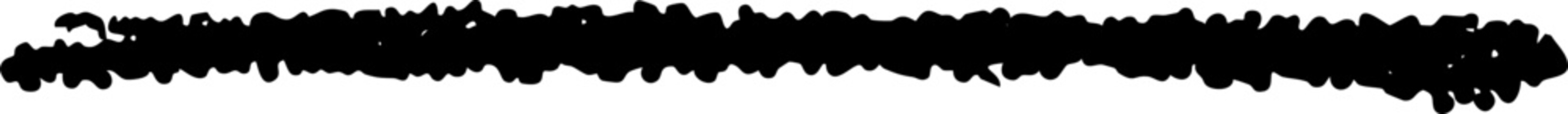 hand-drawn black sketch line and border brush.