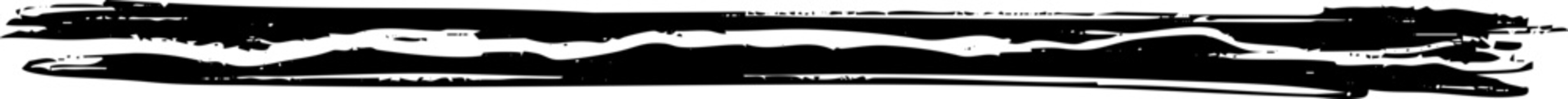 hand-drawn black sketch line and border brush.