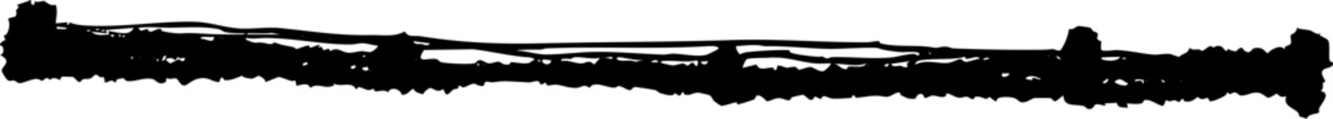 hand-drawn black sketch line and border brush.