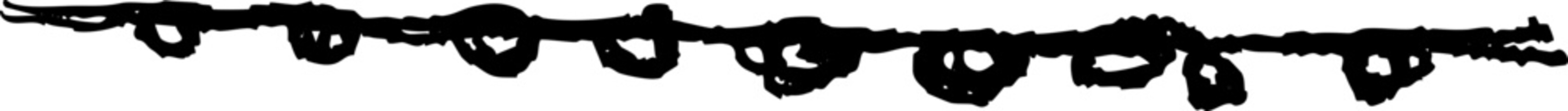 hand-drawn black sketch line and border brush.