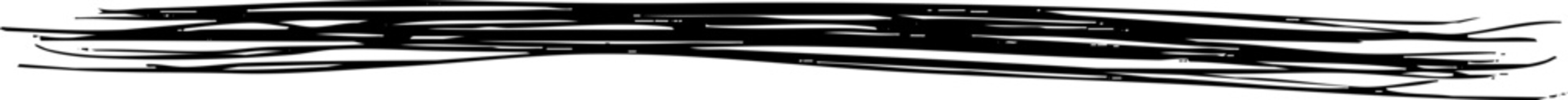 hand-drawn black sketch line and border brush.