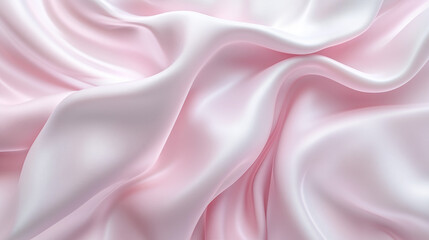 Obraz premium 光沢のあるピンク色のシルクサテン生地