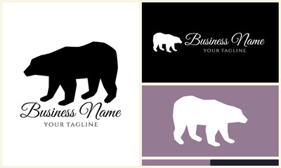 Bear Logo Design Variations. (6)