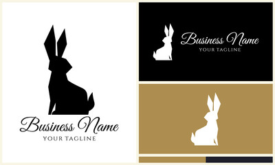 Rabbit Logo Design Variations. (6)