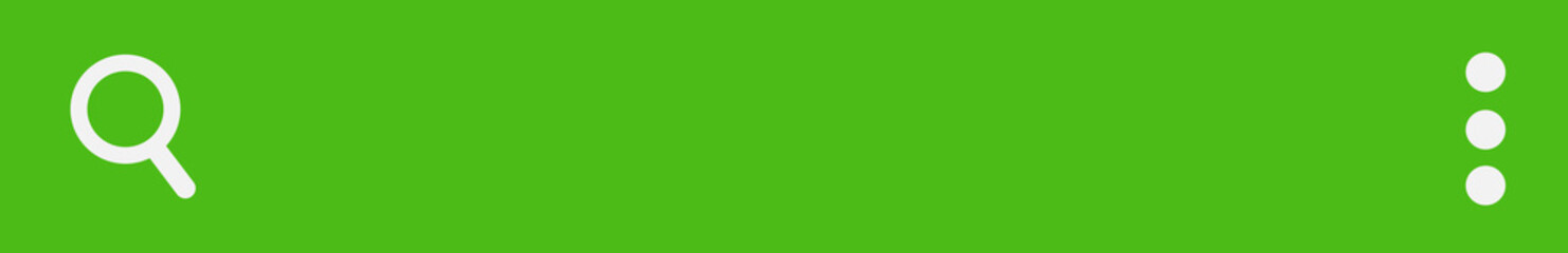 Colorful Search Bar Icon Set for Web Design