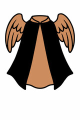 vector illustration of an angel