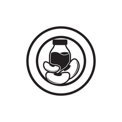 soybean symbol icon vector illustration design