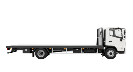 Flatbed Tow Truck PNG Vehicle Transportation Carrier Hauling Service