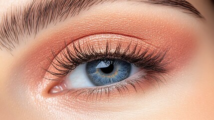 Fototapeta premium Peach Dawn Eye