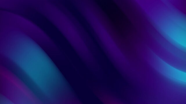 Abstract background features blue and purple blurred waves. Ideal for modern designs, digital wallpapers, website backgrounds, and artistic projects.