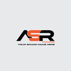 vector logo design ASR