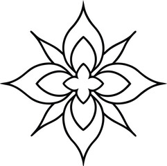 minimal line art decorative