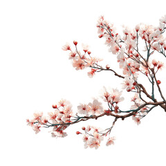 Delicate Cherry Blossom Branch