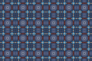 Seamless Graphic Visual Luxury Fabric Template Symmetric Cloth Texture Endless Decoration Background Interior Tile Perspective Fashion Wallpaper Design Art Digital Textile Shape Geometric Pattern.