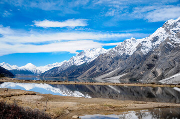 Ranwu Lake Scenic Photography In Tibet Autonomous Region