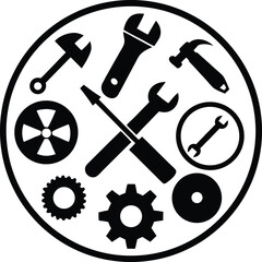 tools icon set