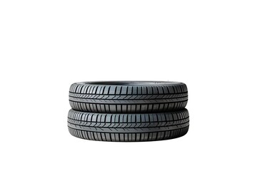 car tire isolated on transparent background