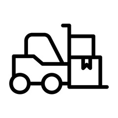 courier Line Icon
