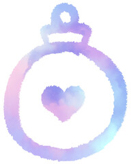 doodle Christmas ornament