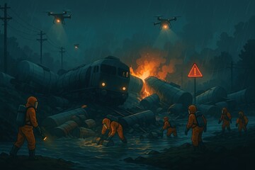  Train Derailment and Chemical Spill Disaster