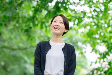 さわやかな女性