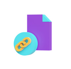 Hyperlink Document:  3D Render, Pastel Colors