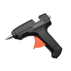 Professional hot glue gun ready for crafting, DIY projects and creative endeavors with precision and ease perfect for home improvement.