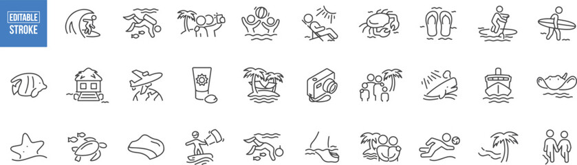 Nature and Wildlife Icon Pack – Forest, Plants, Birds, Trees, Ecology, Outdoor, Conservation, Eco Icons

