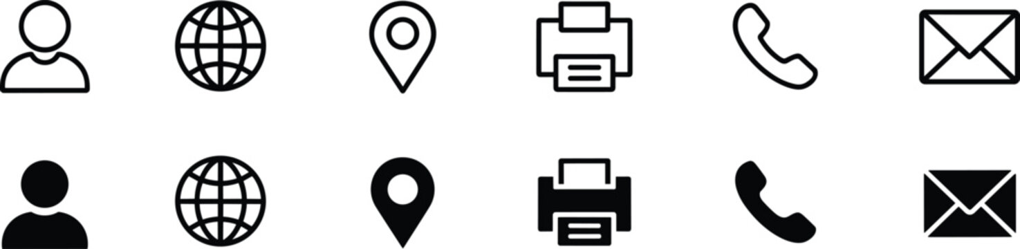 Print Email Icon Images – Browse 30,931 Stock Photos, Vectors, and ...