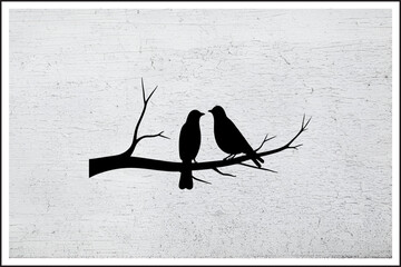 Across Silent Branches,
A Meeting in Stillness,
Birds Between the Lines,
Moments in Midair
