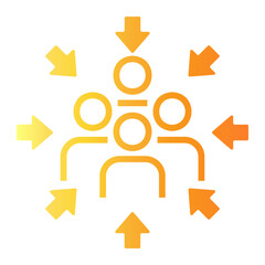 emergency unit Line Gradient Icon
