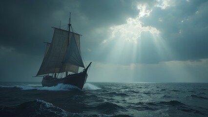 Cloud Sailing Art Landscape