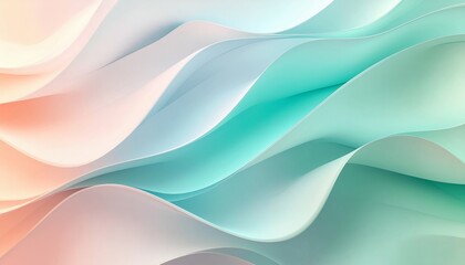 Pastel Fluid Abstract Texture with Soft Gradient