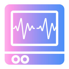 emergency unit Gradient icon