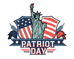 Vibrant Patriot Day Clipart & Vector Designs – High-Resolution Art