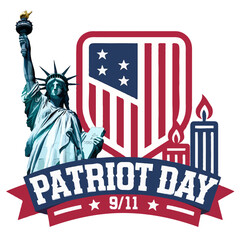 Vibrant Patriot Day Clipart & Vector Designs – High-Resolution Art