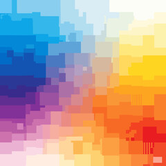 Trendy Color Patterns for Digital Drawing and Design