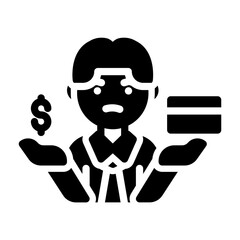 debt Solid icon