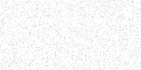 Terrazzo flooring interior grain vintage paint smooth design. Vector grunge dirty vintage wall overlay noise old wall black and white terrazzo granite floor structure distressed texture background.	