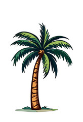 palm tree vector illustration