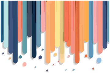 colorful paint splashes
