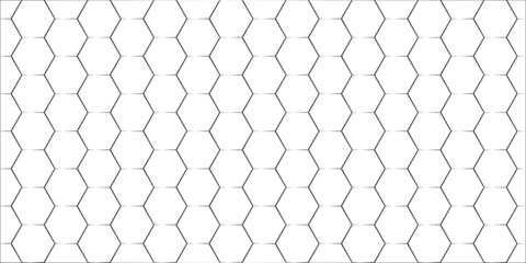 Naklejka premium Abstract background with hexagons Abstract hexagon polygonal pattern background vector. seamless bright white abstract honeycomb background. 