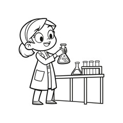 Fun Professions Coloring Pages for Kids
