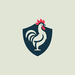 rooster shield logo