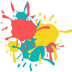 Ink Splash Multicolor