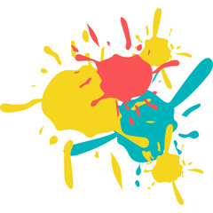 Ink Splash Multicolor