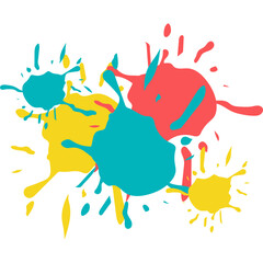 Ink Splash Multicolor
