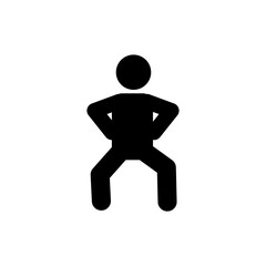 stick figure, pictogram, stikman. Vector