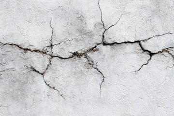 Obraz premium Cracked Texture Wall's Aging Surface, Abstract Detail Background, Textures, Decay